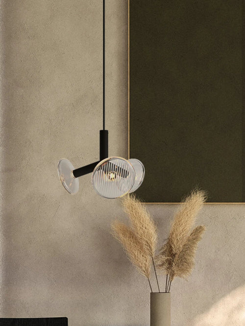 lustre créatif postmoderne en verre pour décoration intérieure - vue 10 sur 14