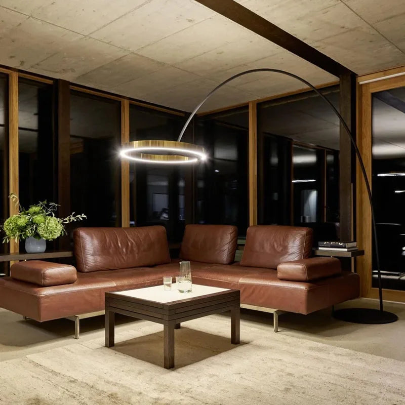 Lampadaire LED style italien décor intérieur