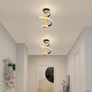 plafonnier led spirale nordique créatif pour intérieur