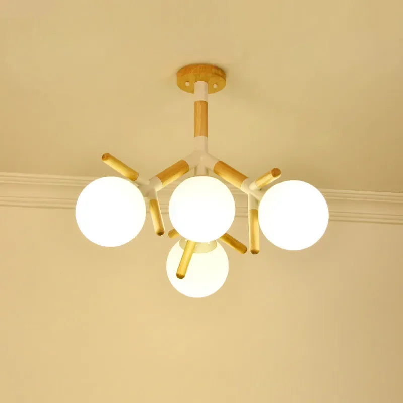 lustre led moderne pour décoration intérieure suspendue - vue 3 sur 7