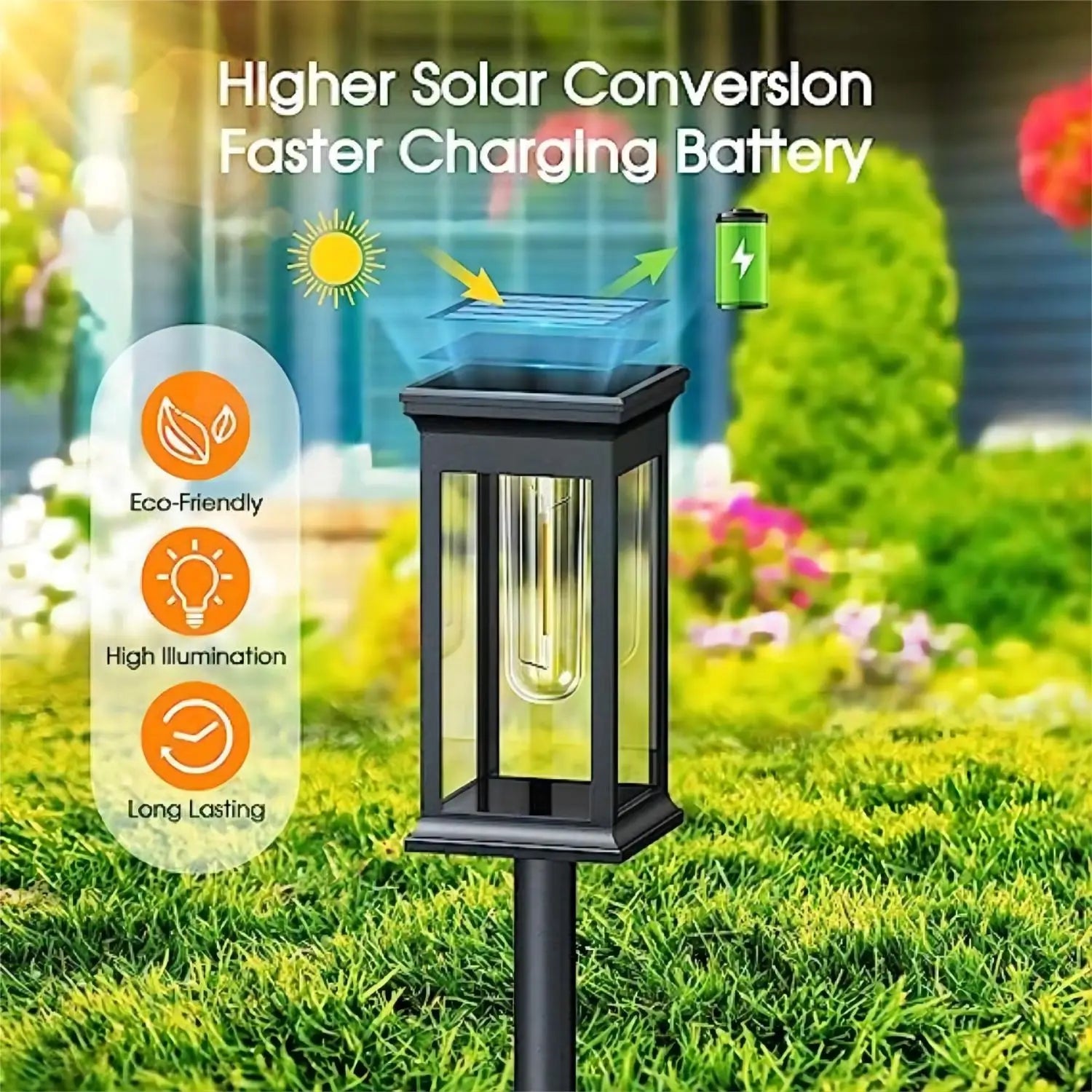 LED solaire extérieur voie lumières tungstène Filament ampoule solaire chemin passerelle éclairage étanche paysage cour pelouse allée - vue 8 sur 8