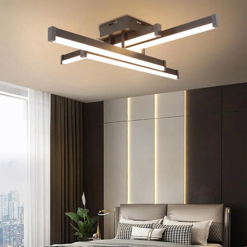 plafonnier moderne led monté en surface éclairage intérieur