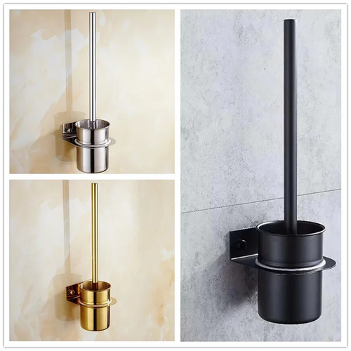 brosse de nettoyage en acier inoxydable pour salle de bain