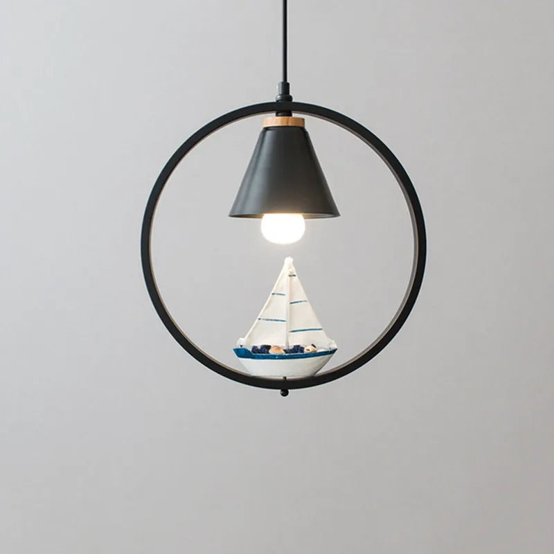 lampe à oiseaux nordique moderne en fer pour décoration intérieure - vue 16 sur 16