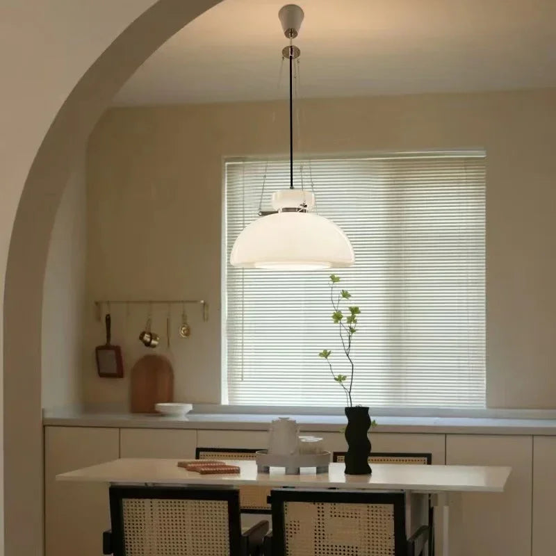 lustre en verre nordique pour décoration intérieur moderne - vue 4 sur 7
