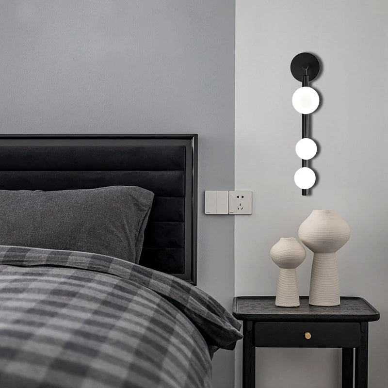 applique murale minimaliste en cuivre design moderne luxe - vue 4 sur 8