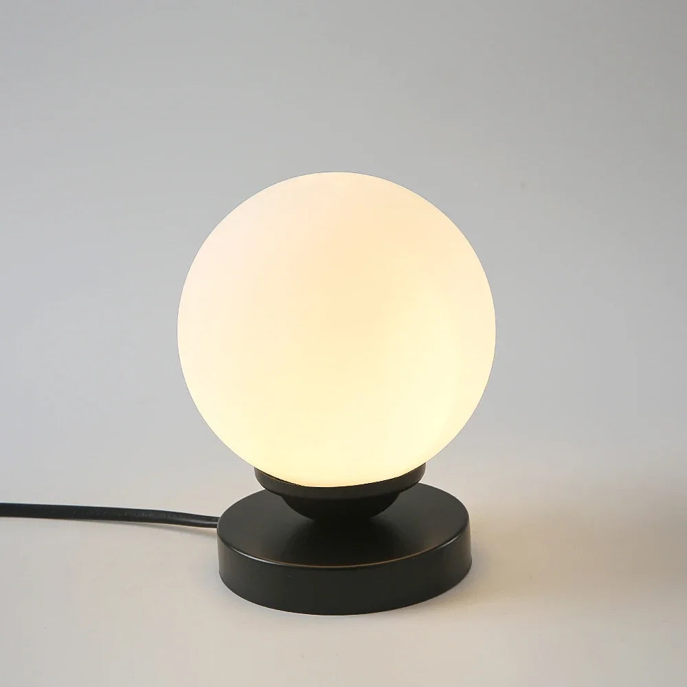 lampe de lecture led en verre doré pour décoration intérieure - vue 6 sur 8