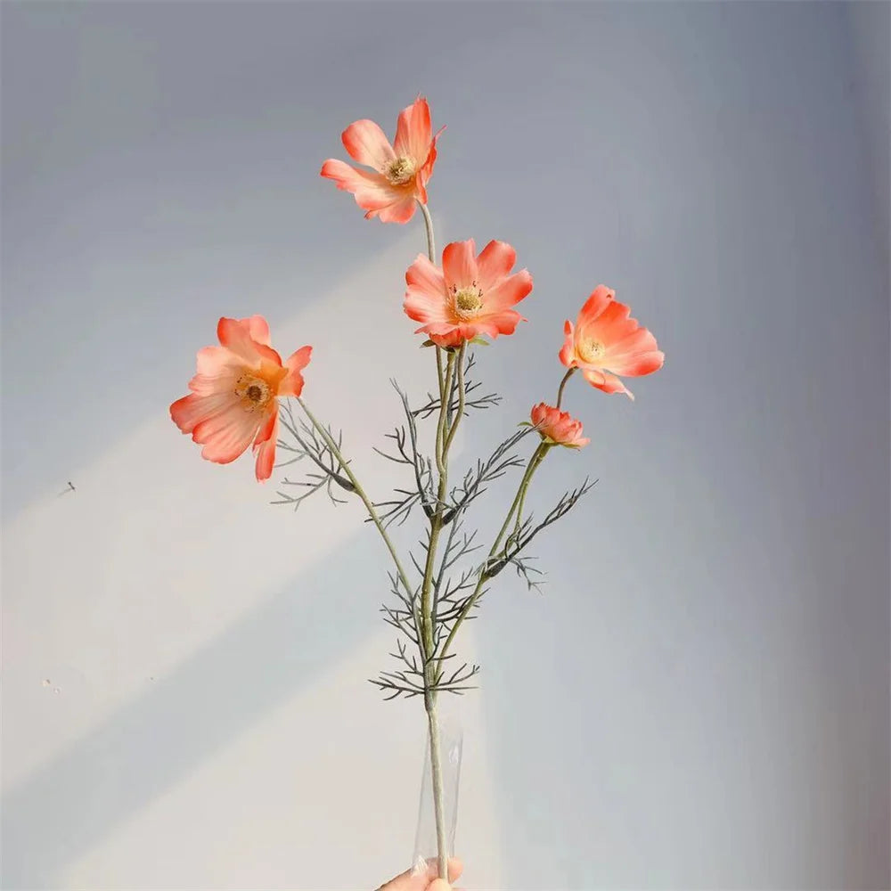grande marguerite artificielle bouquet de fleurs en soie décoration mariage - vue 12 sur 18