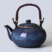 Service à thé japonais théière porcelaine avec filtre