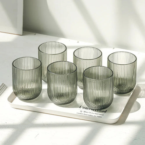 Tasses en verre créatives style moderne boissons maison