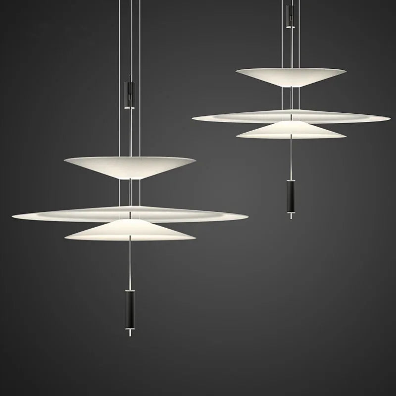 suspension led moderne design danemark ufo pour salon bar - vue 2 sur 13