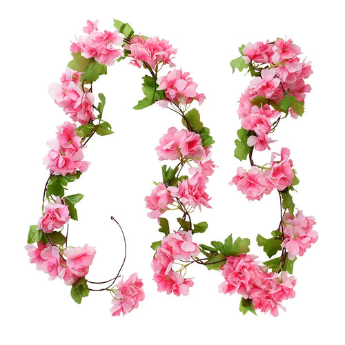 guirlande de glycine artificielle pour décoration florale et festive - vue 20 sur 32