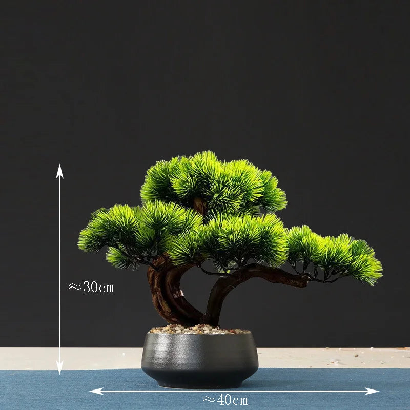 faux arbre bonsaï pour décoration intérieure et aménagement paysager - vue 20 sur 36