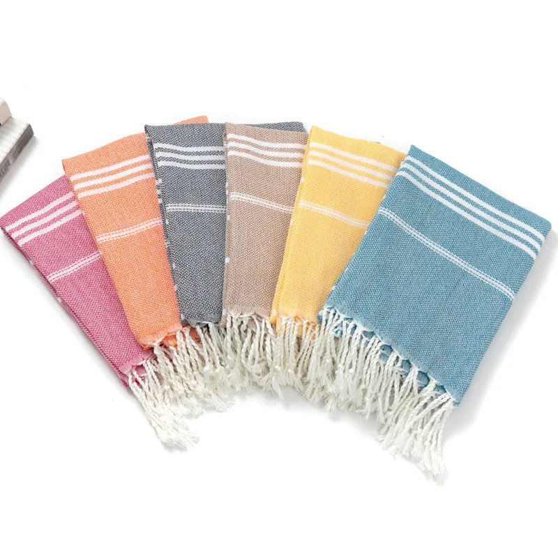 serviette de plage extra large sechage rapide coton - vue 2 sur 7