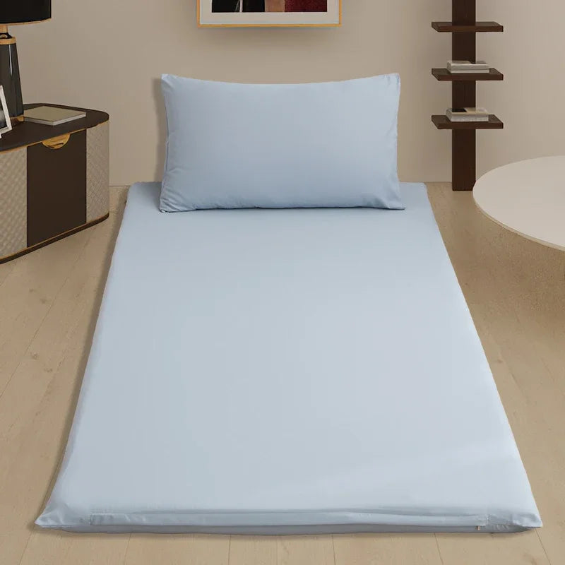protège-matelas 360° avec fermeture éclair pour lit étudiant