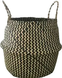 panier pliable en rotin pour rangement et décoration