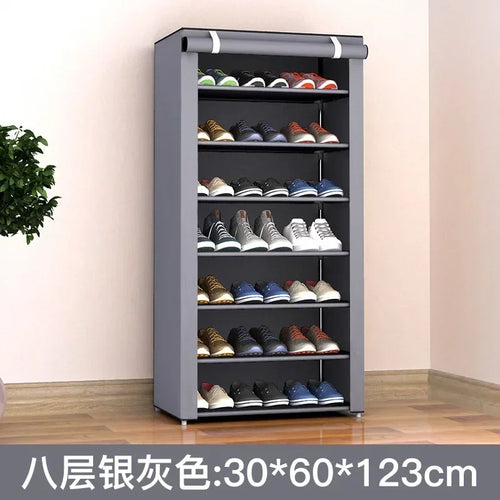 étagère à chaussures multicouche économique et pratique anti-poussière - vue 10 sur 16