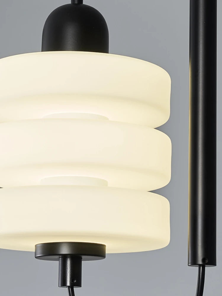lustre minimaliste en verre pour un éclairage moderne - vue 5 sur 7