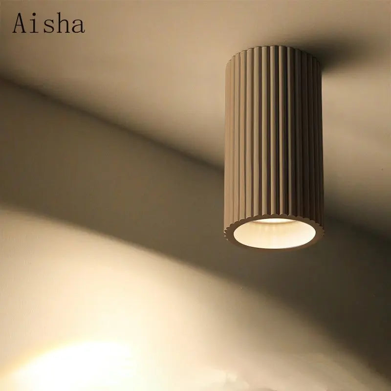 plafonnier led design nordique pour couloir et salon