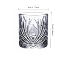 Verre cocktail design hockey fond épais accessoire fête