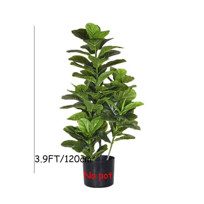 arbre tropical artificiel ficus pour décoration maison jardin boutique - vue 12 sur 12