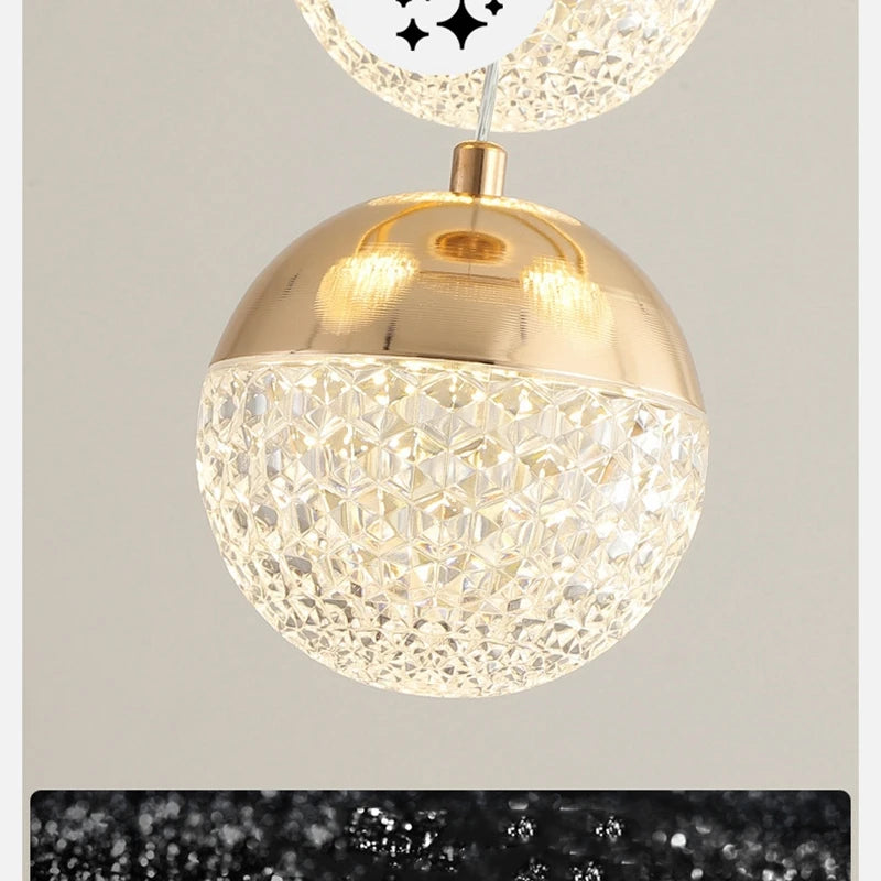 suspension moderne lumineuse pour restaurant bar ou appartement - vue 5 sur 10