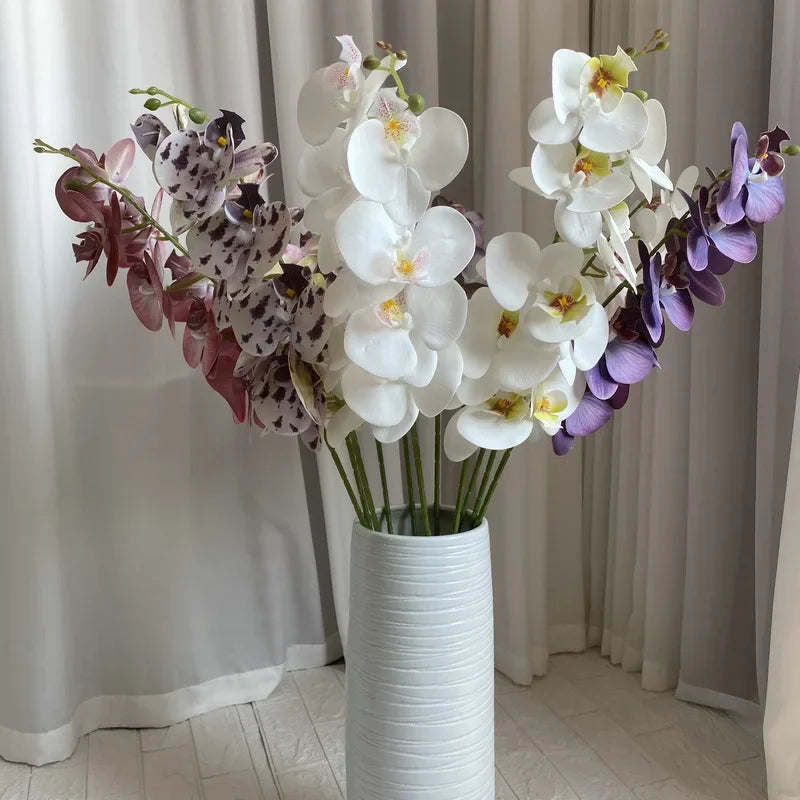 phalaenopsis artificiel orchidée décorative pour mariage et jardin - vue 4 sur 23