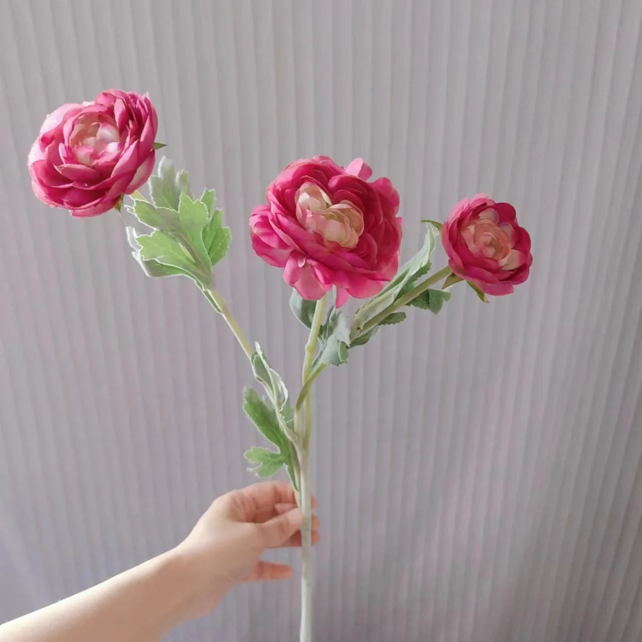 bouquet de fleurs artificielles en soie pour décoration et accessoires photo - vue 11 sur 12