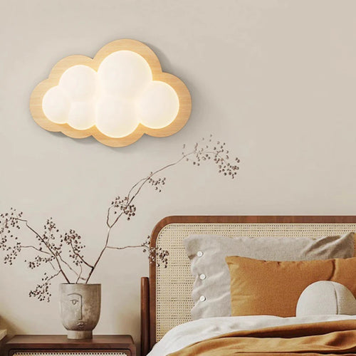 applique murale nuage décorative pour chambre d'enfant - vue 3 sur 10