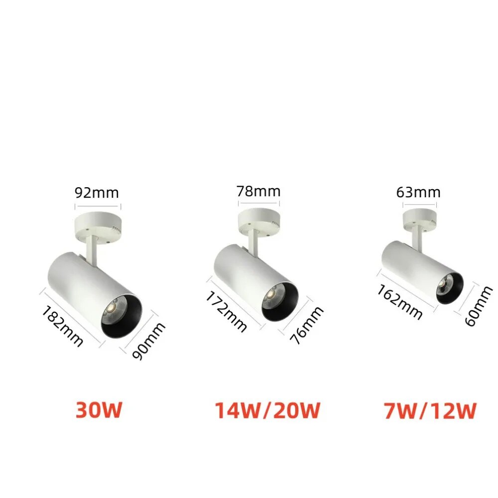 Spot rond LED en cylindre design Verlic - vue 4 sur 5