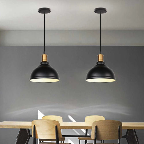 lustre suspension vintage industriel loft éclairage maison