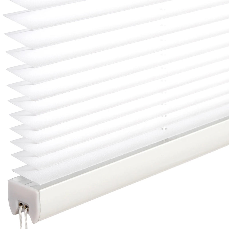 Store plissé occultant sans perçage pour fenêtre salon