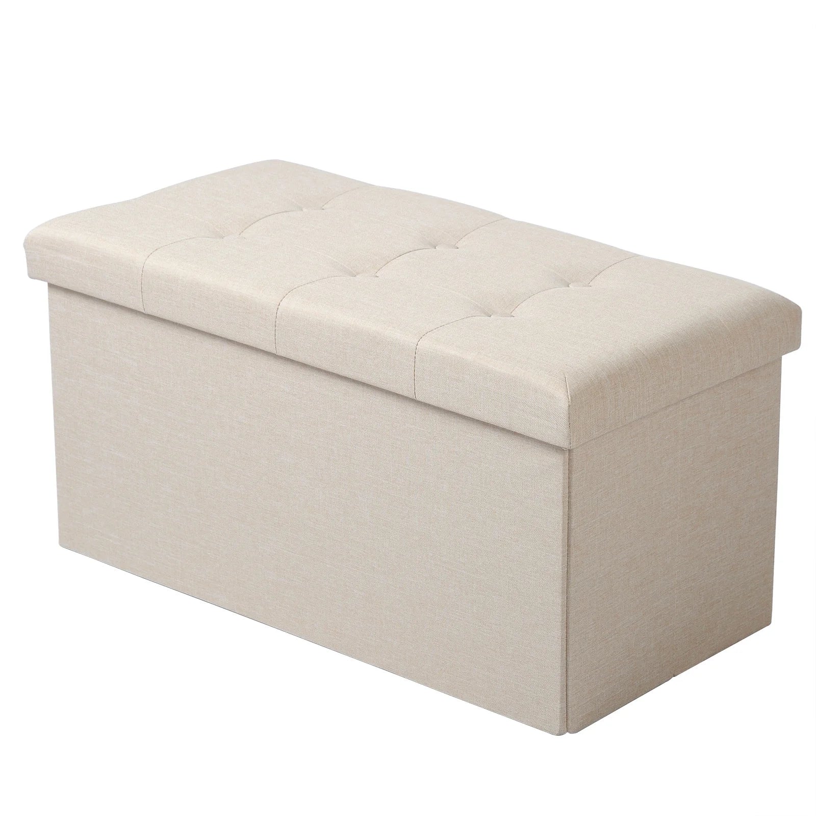 coffre de rangement pliable fonctionnel avec repose-pieds amovible - vue 16 sur 15