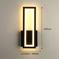 applique murale led moderne pour éclairage domestique nordique