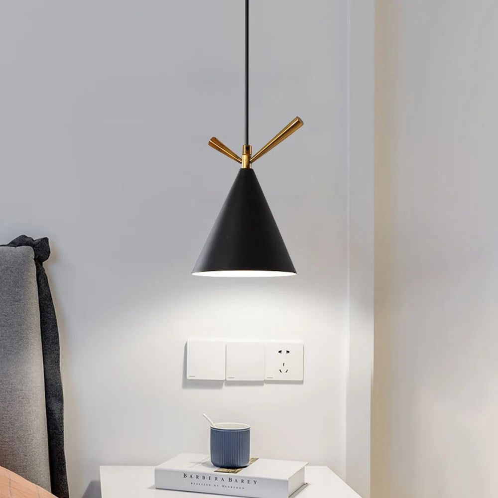 lustre nordique led suspendu pour décoration intérieur
