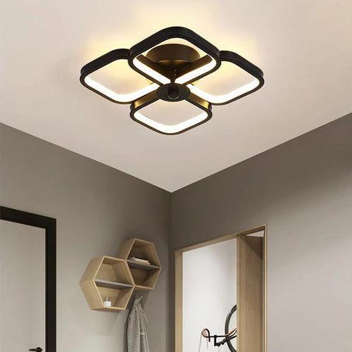 plafonnier led style nordique minimaliste pour intérieur