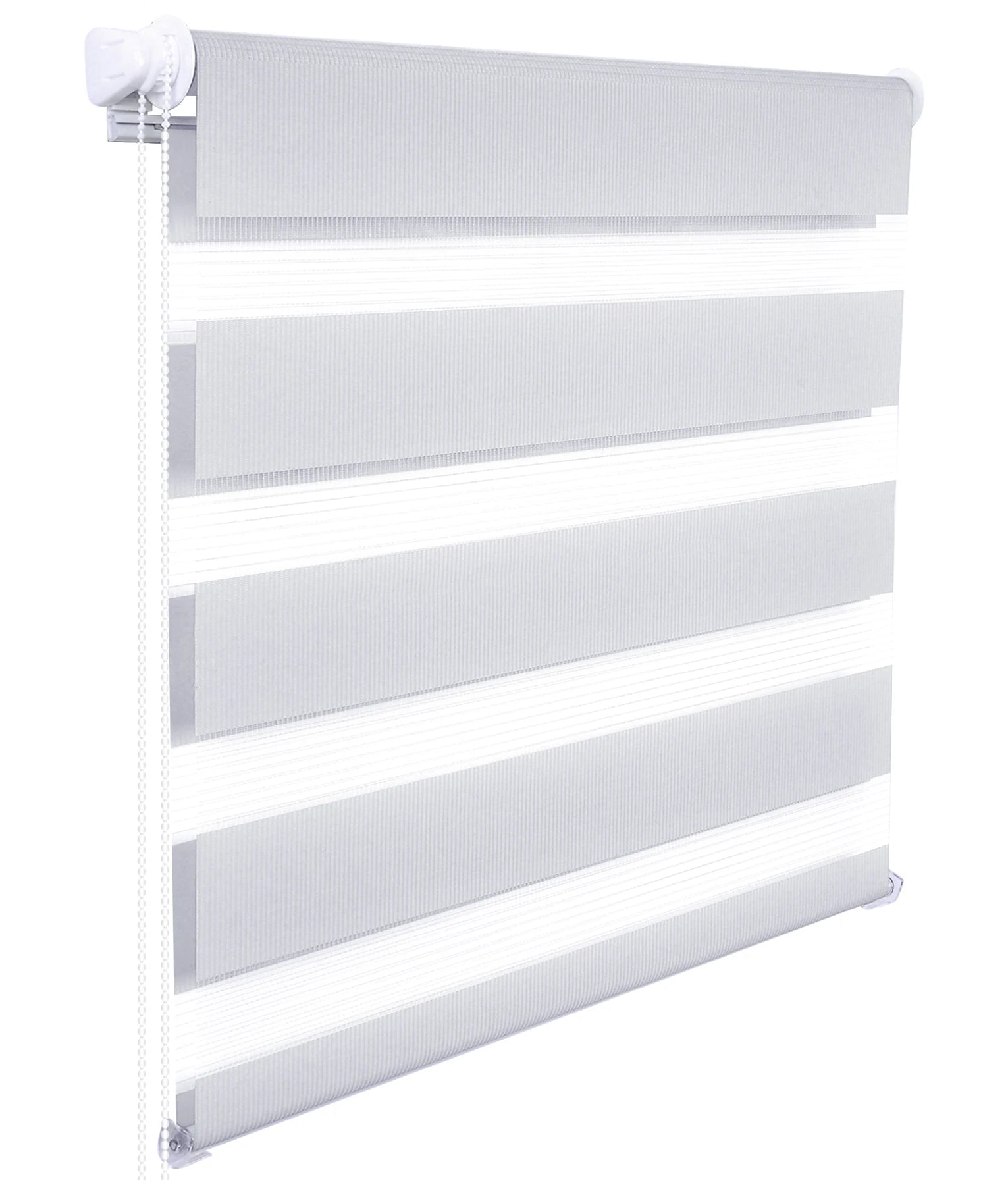 Store vénitien occultant motif zèbre sans perçage fenêtre