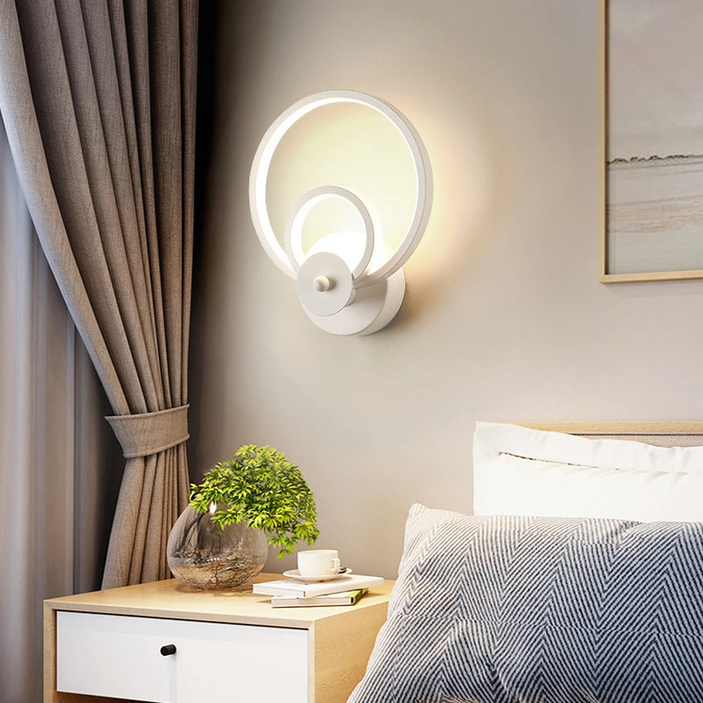 Applique murale LED moderne et Vintage en fer - vue 5 sur 8