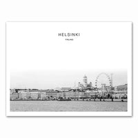 affiches modernes de new york londres paris en noir et blanc