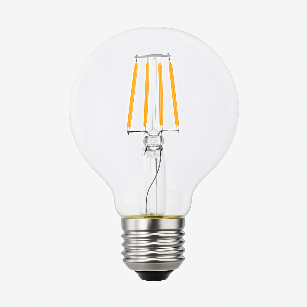 Ampoule E27 LED globe filament à incandescence Edison