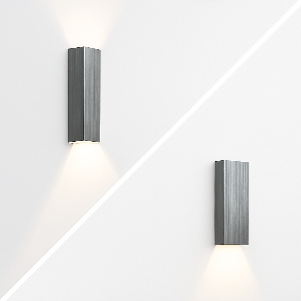 applique LED intérieure moderne en aluminium éclairage à la maison appliques chambre salon allée couloir décoration applique murale LED lumière - vue 5 sur 12