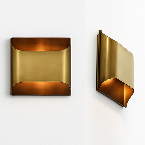 Applique murale de luxe en cuivre lampe de couloir d'hôtel moderne pour salon chambre lampes de chevet lumière de fond applique murale LED lumières - vue 3 sur 10