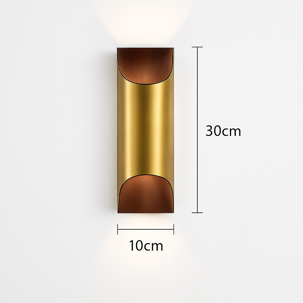 Applique murale de luxe en cuivre lampe de couloir d'hôtel moderne pour salon chambre lampes de chevet lumière de fond applique murale LED lumières - vue 10 sur 10
