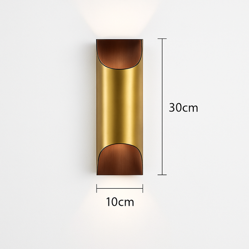 Applique murale de luxe en cuivre lampe de couloir d'hôtel moderne pour salon chambre lampes de chevet lumière de fond applique murale LED lumières - vue 11 sur 10