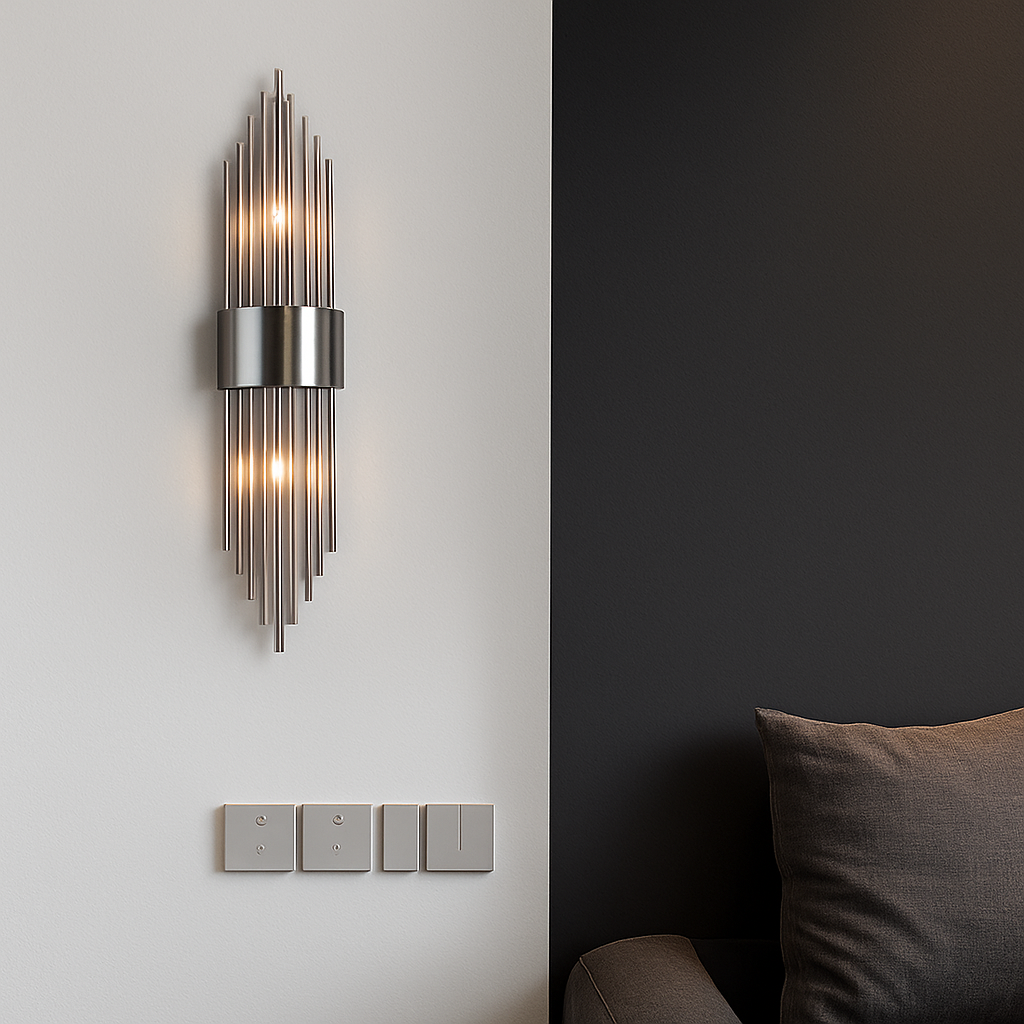 Applique murale de luxe LED moderne en or - vue 5 sur 15