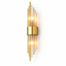 Applique murale de luxe LED moderne en or