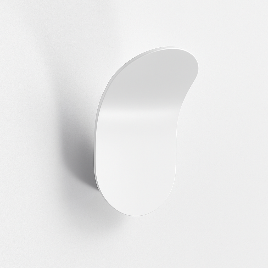 Applique murale design à LED avec abat-jour courbé en métal style Wake - vue 8 sur 16