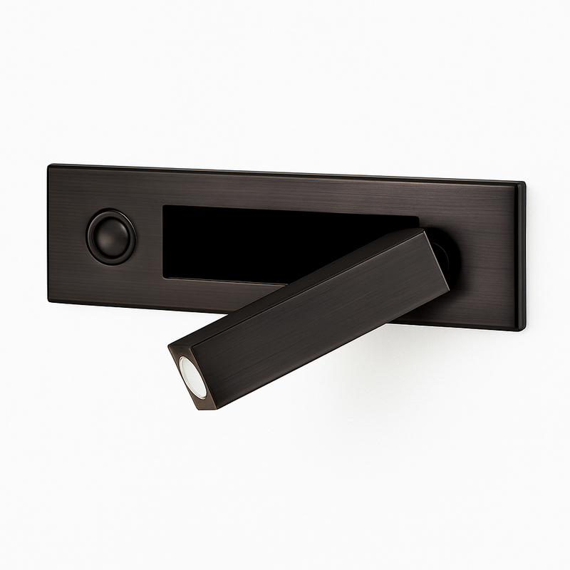 Applique murale design liseuse LED carré Reading