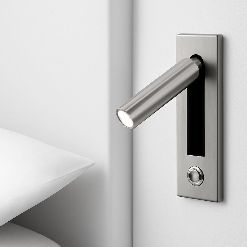 Applique murale design liseuse LED carré Reading