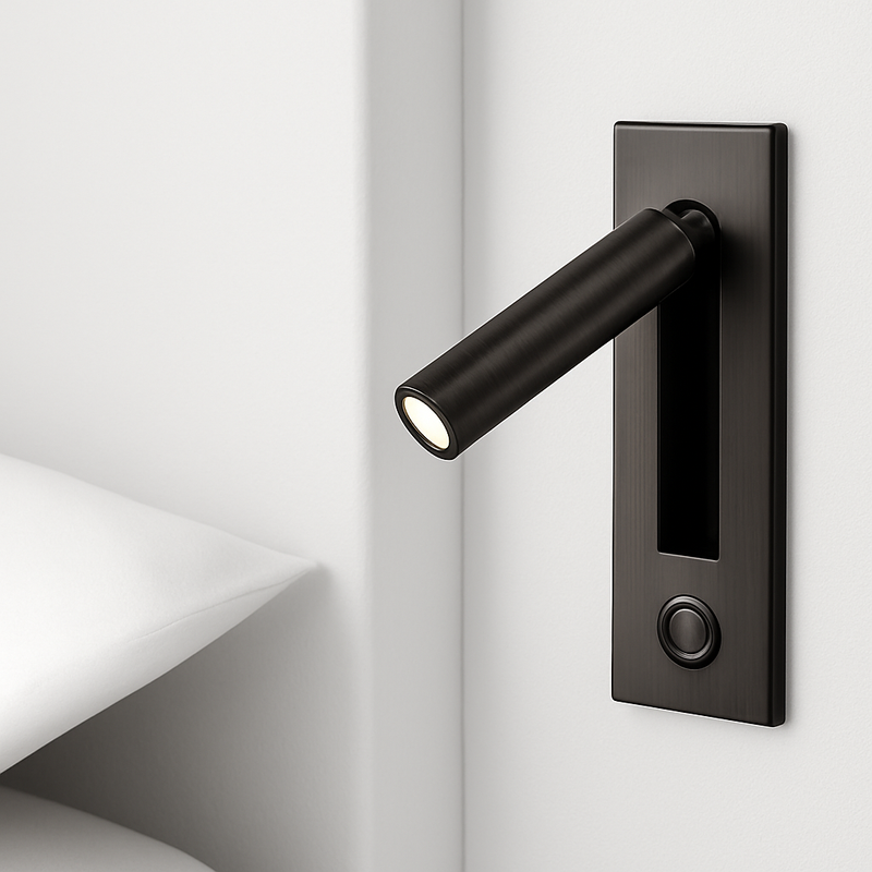 Applique murale design liseuse LED carré Reading